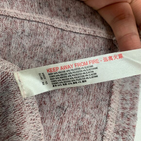 Saturday Sunday Knit Sweater Dress Women XS Anthropologie Space Dye Elastic Cuff - Picture 11 of 16